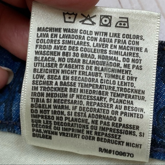 Citizens of Humanity Chloe High Waiat‎ Cut Off Short Morris Wash Size 30 - Picture 11 of 15